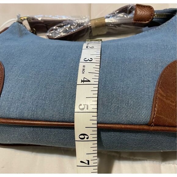 Alyssa Denim & Vegan Crossbody - Picture 4 of 9